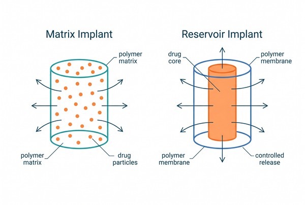 Polymeric Implants for Long-Acting Drug Delivery: Material Selection and Formulation Design