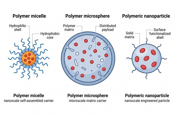 Polymer Micelles vs Polymer Microspheres vs Polymer Nanoparticles: How to Choose the Right Drug Delivery Platform