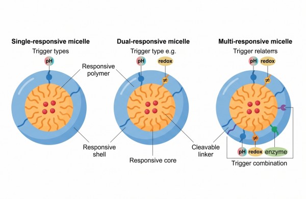 Stimuli-Responsive Polymer Micelles: Design Strategies, Trigger Mechanisms, and Controlled Release Applications