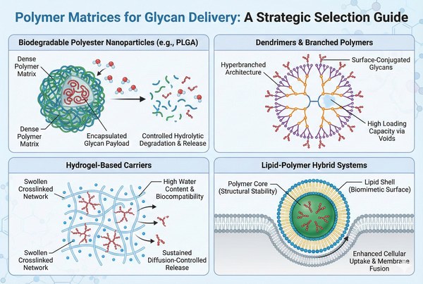 Polymer gene delivery mechanism and endosomal escape diagram.