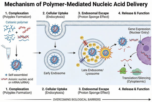 Polymers for Nucleic Acid Delivery: Strategies and Technologies