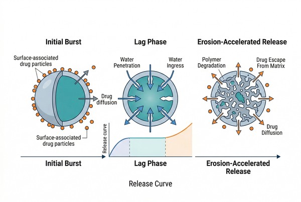 PLGA for Long-Acting Drug Delivery: Selection, Release Mechanisms, and Formulation Design