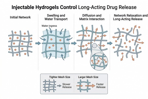 hydrogel drug release mechanisms