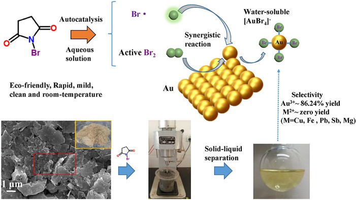 Preparation of an extract gold compound from gold-bearing raw materials