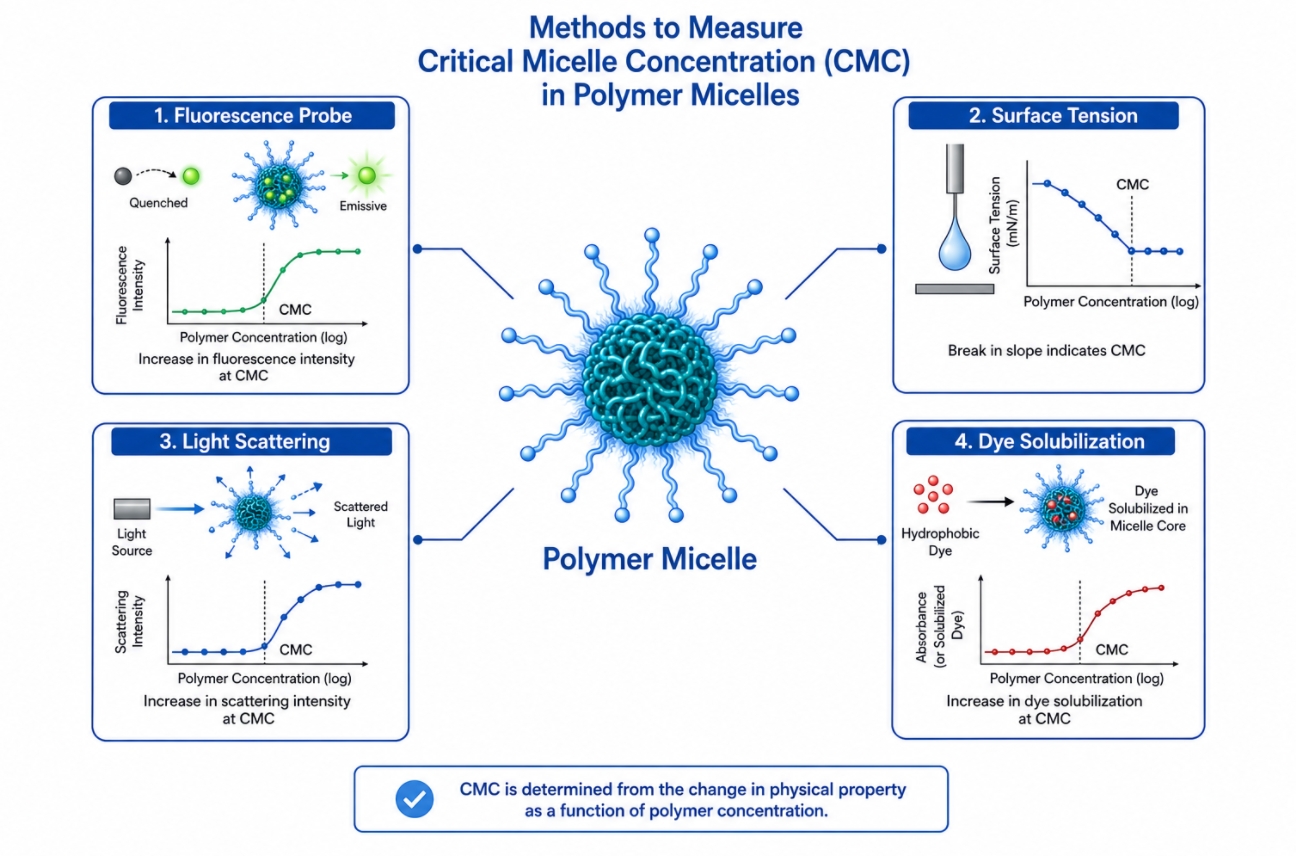 Critical Micelle Concentration in Polymer Micelles: Why It Matters for Self-Assembly and Stability