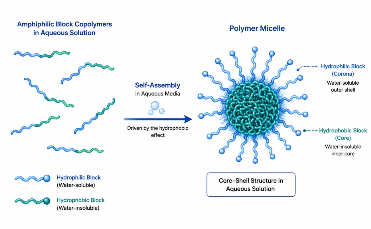 block copolymer polymer micelle assembly