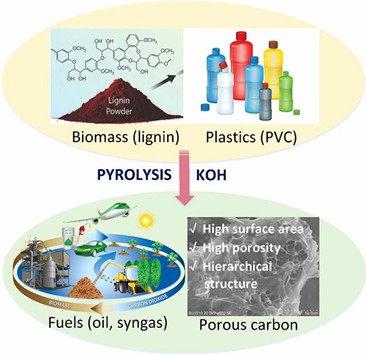 Application of the high-performance porous carbons by PVC (<em>Bioresource Technology.