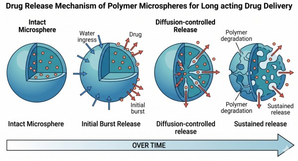 Polymer Microspheres for Long-Acting Drug Delivery: Materials, Release Control, and Formulation Strategy