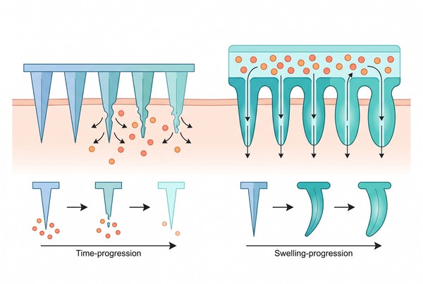 Polymeric Microneedles and Transdermal Systems for Long-Acting Drug Delivery