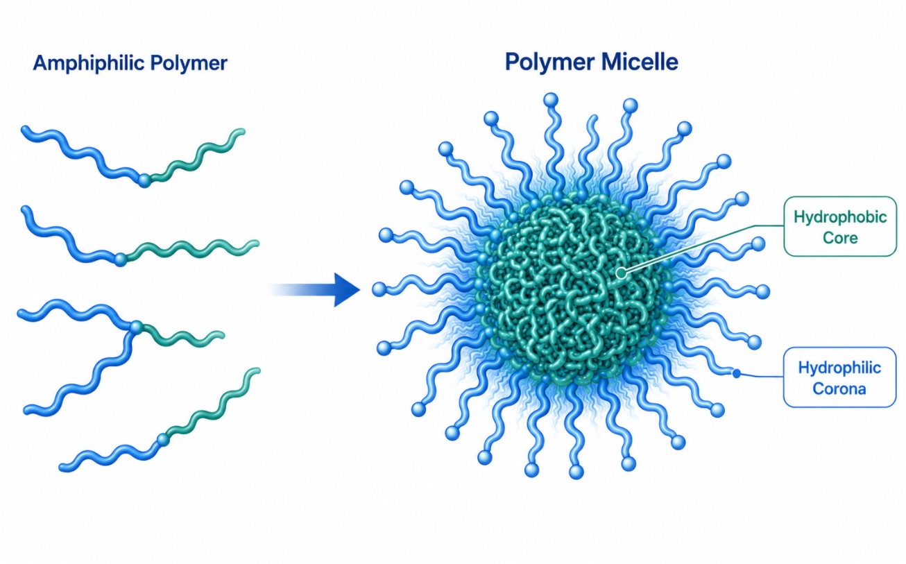 polymer micelle core shell overview